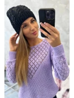 Dámská čepice Kalina K362 černá Dámská čepice Kalina K362 černá