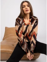 Halenka DHJ BZ 6033 1.49P černá a béžová