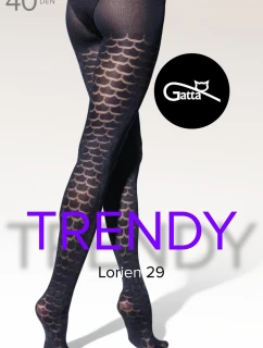 LORIEN - 29 Vzorované punčocháče-5