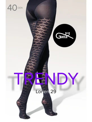 LORIEN - 29 Vzorované punčocháče-5