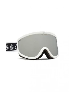 Snowboardové brýle Volcom FOOTPRINTS WHITE RERUN/SILVER CHROME silver mirrors (VG0622316)