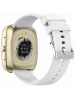 Dámské chytré hodinky GRAVITY GT18-8 béžový silikonový řemínek + bílý řemínek Dámské chytré hodinky GRAVITY GT18-8 béžový silikonový řemínek + bílý řemínek