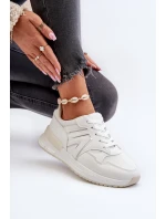 Dámské bílé tenisky z ekokože Kaimans