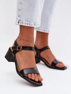 Sandály na podpatku  model 225113 Step in style