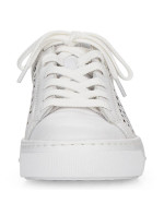 Pohodlné kožené boty Rieker W RKR641 white