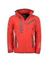 Geographical Norway Softshell Royaute 068 M WY3252H/GN/Red / Black bunda Geographical Norway Softshell Royaute 068 M WY3252H/GN/Red / Black bunda