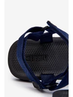 Pánské sandály na suchý zip Big Star DD174718 Námořnická modrá Pánské sandály na suchý zip Big Star DD174718 Námořnická modrá