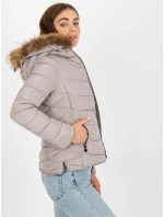 Dámská bunda NM KR P22 6627 03P tmavě lila