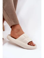 Dámské pěnové pantofle LEE MAYA SLIDER WOMEN LOW – béžové