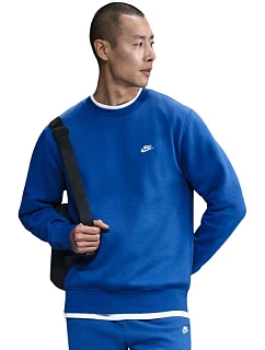 Pánská mikina Nike Club BB tmavě modrá FN3886 480