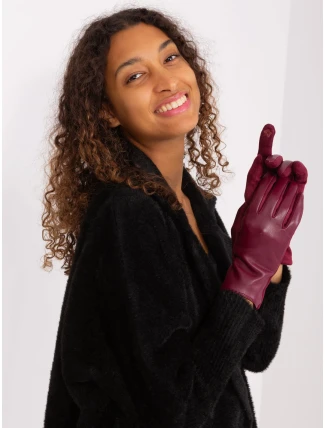 Rukavice AT RK 239501A.16 bordó Rukavice AT RK 239501A.16 bordó