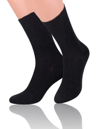 Pánské ponožky 018 black - Steven Pánské ponožky 018 black - Steven