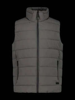 Pánská zateplená vesta CMP bez rukávů sportovní zimní šedá (34K0757/E910)