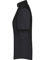 Daiber JN 643 Popelínová business halenka s krátkým rukávem 02.0643 black Daiber JN 643 Popelínová business halenka s krátkým rukávem 02.0643 black