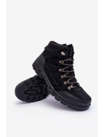 Mužské zimní turistické boty černé Cowder