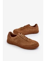 Pánské semišové tenisky Big Star NN174186 Camel