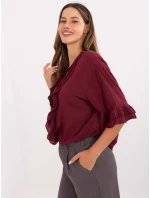 MI košile KS 92224.95 bordó