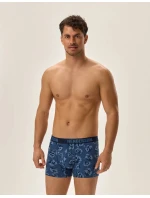 Pánské boxerky 3PACK Jarl 41930-MLC Jeans modrá vzor - Henderson Pánské boxerky 3PACK Jarl 41930-MLC Jeans modrá vzor - Henderson