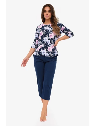 Cornette 147/465 Anabel 3/4 S-2XL dámské pyžamo