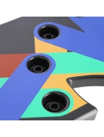 Multifunkční push-up deska HMS PU10 černá Multifunkční push-up deska HMS PU10 černá