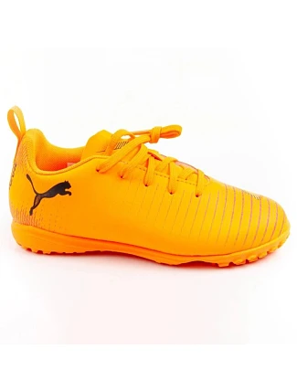Dětská sportovní obuv Puma Future 8 Play TT fotbalové boty orange Dětská sportovní obuv Puma Future 8 Play TT fotbalové boty orange