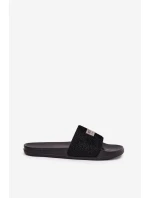 Dámské Pantofle Na Pěnové Podešvi S Kožešinou Big Star SS274716 Černé