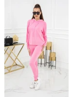 Kim Pearl Buttons pletená souprava PU1121 Pink - Vittoria Ventini Kim Pearl Buttons pletená souprava PU1121 Pink - Vittoria Ventini