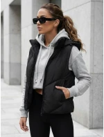 Dámská prošívaná vesta LIKEHUGS černá FashionStreet TY4978