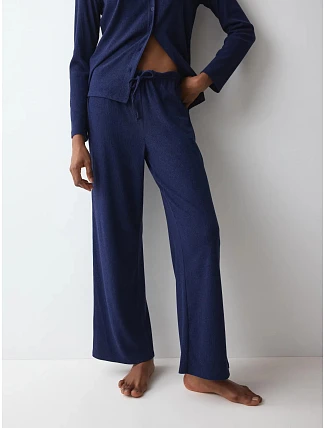 Dámské kalhoty Mix & Match Trousers Soft modré Blue - TRIUMPH Dámské kalhoty Mix & Match Trousers Soft modré Blue - TRIUMPH