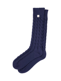 Dámské ponožky Accessories Rib Socks 01 - BLUE - modré 6582 - TRIUMPH