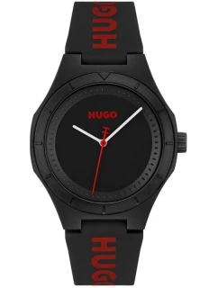 HUGO Lit For Him Pánské hodinky černé 1530343 + BOX