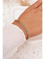 Zlatý náramek ze zdravotní nerezové oceli