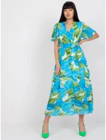 Šaty DHJ SK 15967.54P modrá