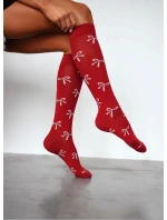 Podkolenky 0248-016 Motýlky - Milena Podkolenky 0248-016 Motýlky - Milena