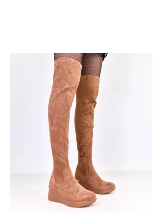 Kozačky na klínech model 219423 Solea Kozačky na klínech model 219423 Solea