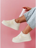 Dámské tenisky na platformě MODNIKKI white FashionStreet ZY0875