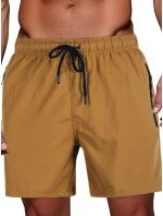 FashionStreet pánské velbloudí šortky SX2534