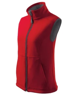 Vision softshellová vesta dámská červená