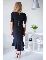 Dámské společenské šaty Anastazya černé - Jersa Dámské společenské šaty Anastazya černé - Jersa