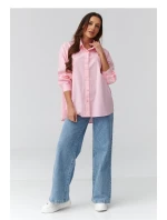 Košile s dlouhým rukávem  model 224100 Makadamia