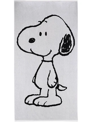 Vossen Snoopy Beach Plážová osuška 49.9802 black/white