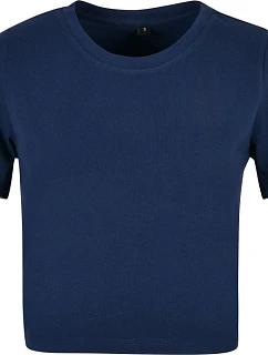 Build your Brand BY 042 Těžký dámský crop top 56.0042 light navy