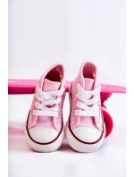Dětské vysoké tenisky Pink Mona