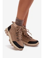 Dámské Trekingové Boty Big Star SS274095 Béžové
