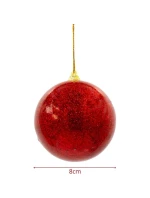 BEZPEČNOSTNÍ PLASTOVÁ CETKA 8CM ČERVENÁ SLÍDA