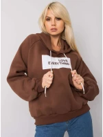 Mikina EM BL 651/2.41X hnědá