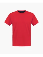 Pánské tričko s krátkým rukávem ATLANTIC - světle červené Pánské tričko s krátkým rukávem ATLANTIC - světle červené