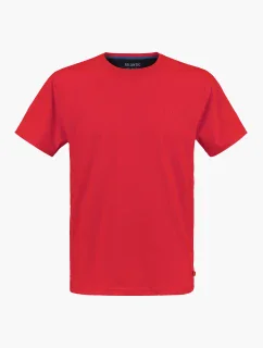 Pánské tričko s krátkým rukávem ATLANTIC - světle červené