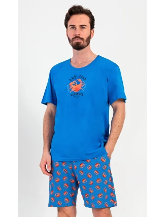 Pánské pyžamo šortky Bad crab