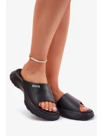 Dámské pěnové pantofle Big Star – černé